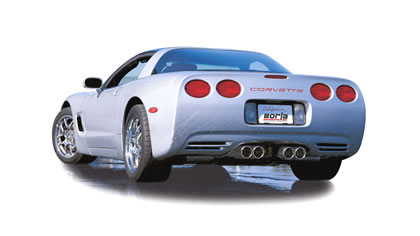 Corvette C5 Exhaust System: Borla® Performance Cat-Back