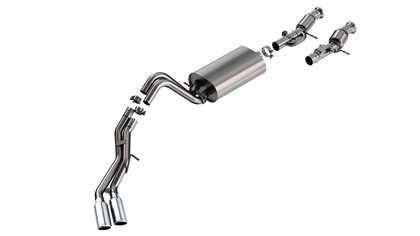 Borla® GMC Parts: Cat-Back & Connecting Pipe Exhaust System