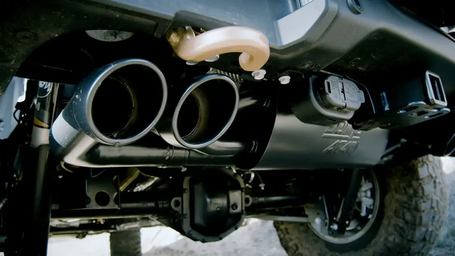 Performance Exhaust Tip by Borla®, Black Chrome: GM Performance Motor