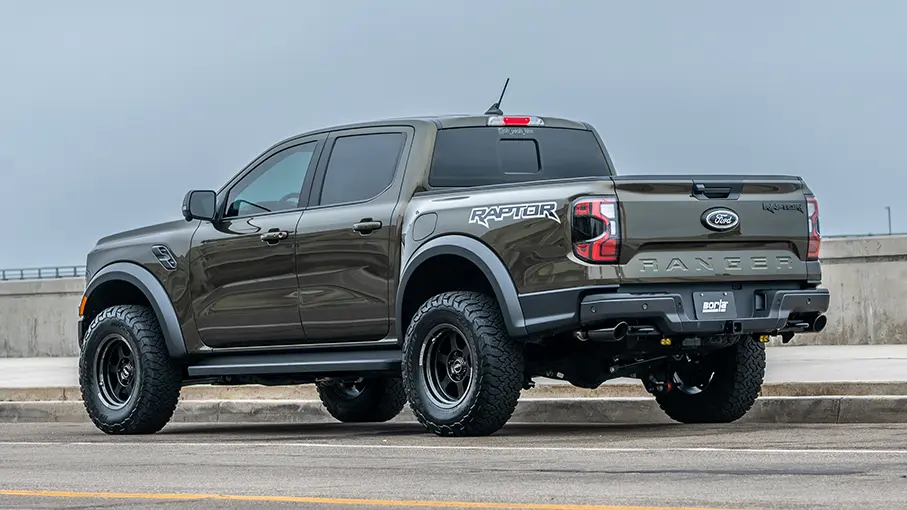 Video: Improved sound & Dual-Mode Exhaust Video: Borla's signature sound for the Ford Ranger Raptor